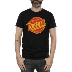 Cars Mens Rust-Eze Logo Cotton T-Shirt / Black